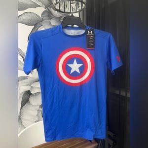 Under Armour Marvel Captain America Dry Fit